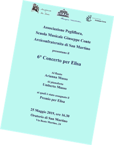 Programma del Concerto;