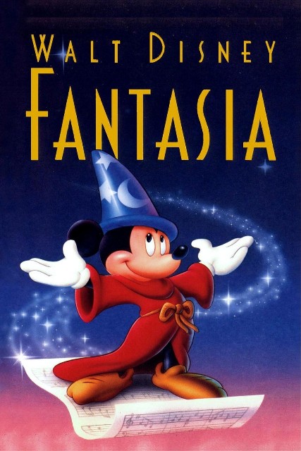 Poster del film Fantasia di Walt Disney