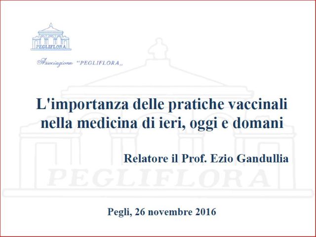 L'importanza delle pratiche vaccinal