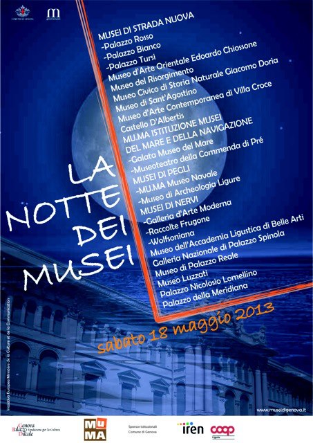 Logo Notte dei Musei 2013