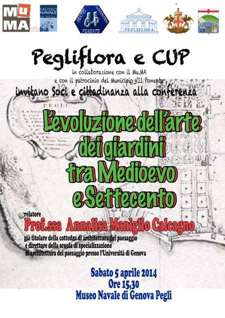 Locandina conferenza Prof.ssa Maniglio Calcagno 5 aprile